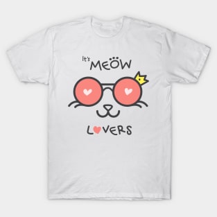 its MEOW lovers T-Shirt